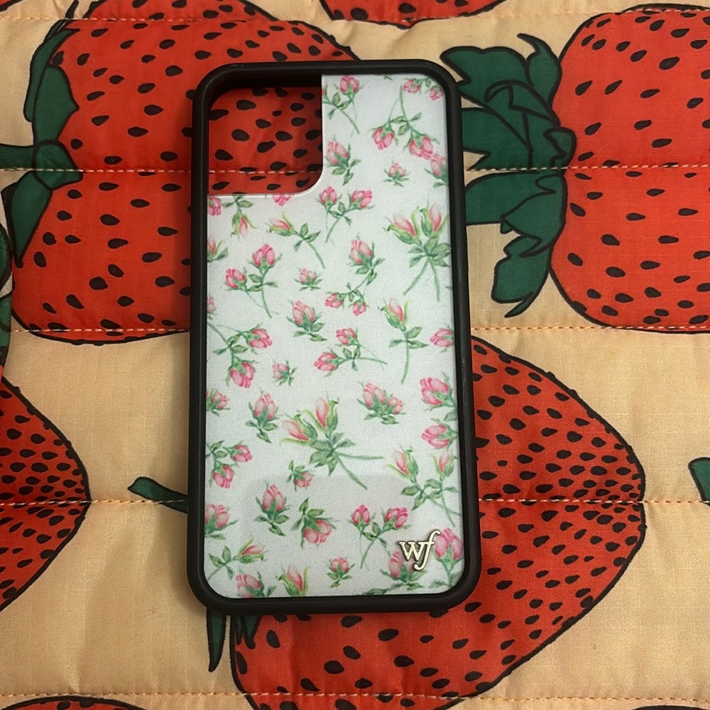 pink rosie posie Wildflower case- iPhone12/12 Pro